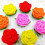 16 Pezzi Gomma A Rosa Simulata Set 3