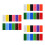 3 Set Domino In Legno Colorati Per Bambini 10