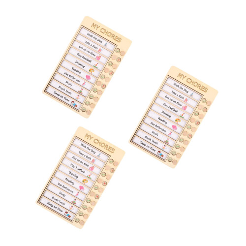 3 Sets Of To Do List Daily Schedule Chart For Students 1