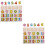 2 Set Puzzle Legno Educativo Per Bambini 7