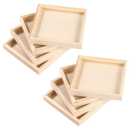 24 Vassoi In Legno Per Puzzle 9 E Archiviazione 1