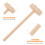 24Pz Mini Martelli in Duro Per Bambini Beige 8