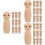 30 Pezzi Legno Non Finite Da Colorare 8