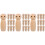 30 Pezzi Legno Non Finite Da Colorare 6