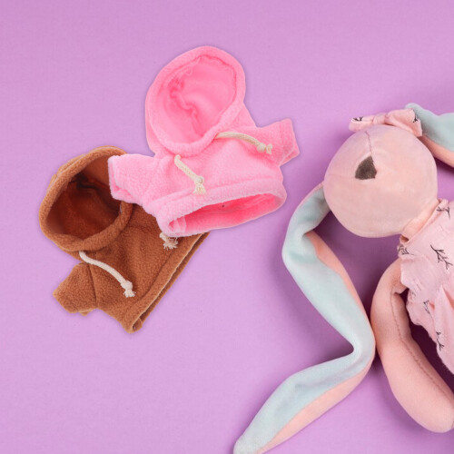 2 Mini Con Cappuccio Per Animali E Peluche 2