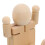5 Pezzi Robot In Legno Per Pittura Fai Da Te 6