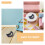 2Stk Mini-Tamburin Handperkussionsinstrument Für Kinder Party 9