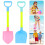 4 Set Giocattoli Spiaggia Pale Plastiche Scavare Sabbia Bambini 3