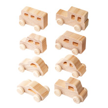 24 Auto In Legno Non Finite Per Pittura Bambini