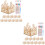 2 Set Giocattoli Bambini Da Colorare In Legno 8