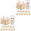 2 Set Giocattoli Bambini Da Colorare In Legno 5