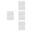8 Pcs White Self-Adhesive Foam Board Sheets For Model Making 9