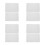 8 Pcs White Self-Adhesive Foam Board Sheets For Model Making 5