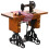 Mini Macchina Per Cucire, Miniatura, Decorazione Casa 6