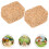 8 Mini Bale 2x2x3 Cm Per Decorazioni Autunnali 11