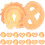 16Pcs Artificial Biscuits Simulation Models For Kitchen Home Decor 2