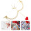 2 Set Cuore Accessorio Costume Decorazione 11