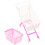 1 Set Mini Supermarket Handcart Storage Basket Decor 10