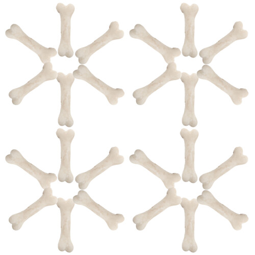 40 Ossa In Resina Per Mini Scheletro Decorazione Halloween