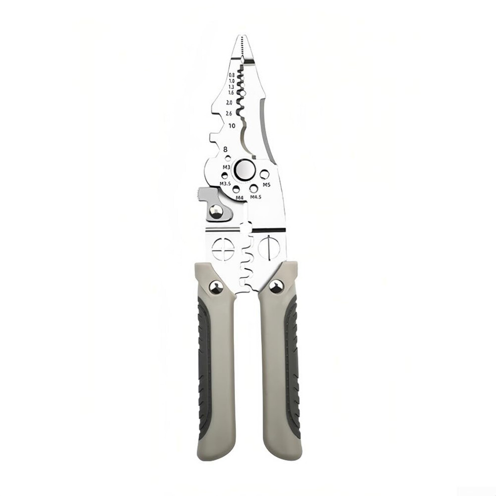 Multifunctional Wire Stripping Pliers Professional Grade Wire Stripper Tool With Ergonomic Grip For Various Wire Sizes 9323874290157