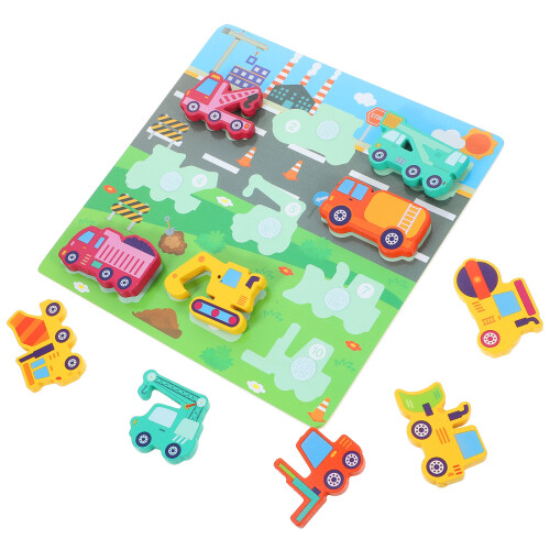 4 Set Rompicapi In Legno Con Spinotti Per Bambini 1