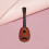 Black Simulado Ukulele Brinquedo Infantil Educação 8