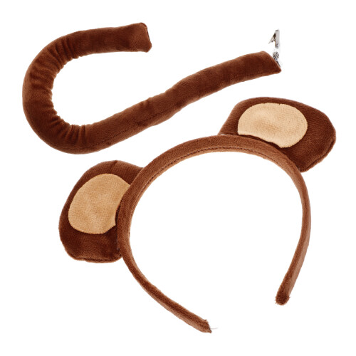 Conjunto De Faixa Com Orelhas De Macaco Para Na Selva