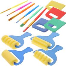 Conjunto De Desenho E Pintura Para Crianças Com Escova