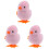 9 Pcs Plush Clockwork Chicks Walking Wind-Up Toys 4