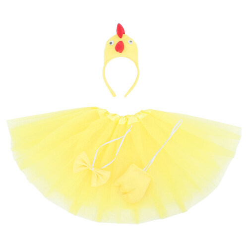 Conjunto Páscoa com Cabeça, Tutu, Gravata