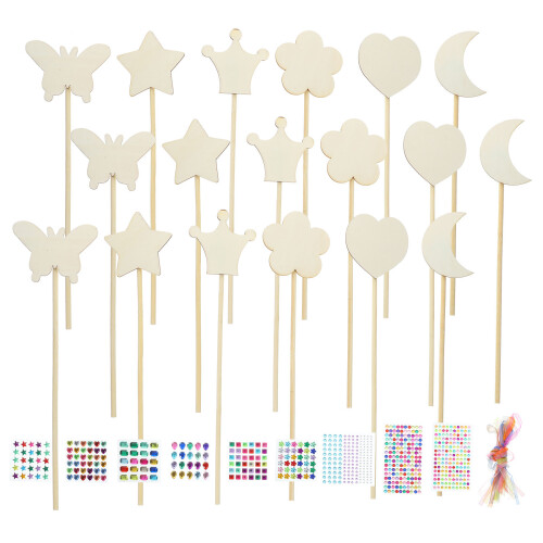 2 Conjuntos De Kit Para Varinha De Princesa E 2