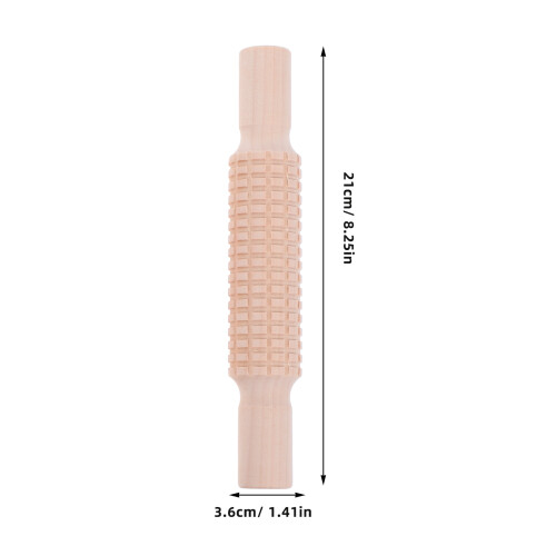 3Pcs Rolo Cerâmica Texturizado Para Kit Casa 1