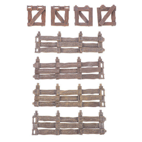 1 Conjunto/8 Peças Miniaturas Para De E Paisagem 1