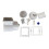 Pool Skimmer Easy to Use Pool Cleaning Set White Accessory for Swimming Pool 3