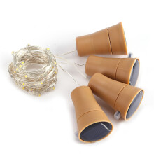 Ambient Lighting For Wedding And Parties, Solar Powered Warm White LED String Lights, Energy Efficient And Environmentally Friendly, Flexible Copper W