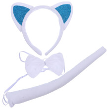 Conjunto De Orelhas De Para Cosplay Com E Cauda