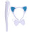 Conjunto De Orelhas De Para Cosplay Com E Cauda 8