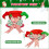 Christmas Tree Top Hat Ornament with-sequin red snowflake 4