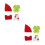 2 Set Vestiti Per Natale, Compatibili Con 1 2 3 9