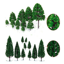 110 Pezzi Set Miniatura Verdi Per Scenografia E Modellini