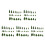 110 Pezzi Set Miniatura Verdi Per Scenografia E Modellini 6