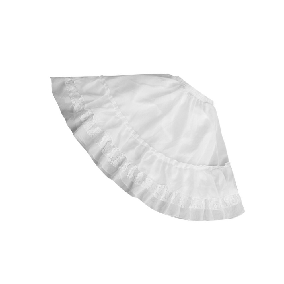 1Szt BiałA Z Poliestru, Efektowna SpóDnica Tutu PrzyjęCia-image