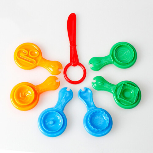 21Pcs Diy Color Mud Plasticine Mould Set With Extruder Tools 1