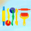 21Pcs Diy Color Mud Plasticine Mould Set With Extruder Tools 9