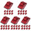 50 Pcs Miniature Dinner Plate Models For Mini House Kitchen Decor 2