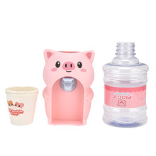 Distributore d'acqua a forma di cartone animato per bambini, dispenser sicuro e resistente con stazione di idratazione portatile, giocattolo