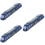 3Pcs Children Simulation Train Toy Alloy Metal Model 9