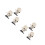 6 Pcs Halloween Clockwork Toy Set Puzzle With Spring Skull Doll 4