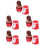 5 Sets Christmas Theme 5-Layer Wooden Nesting Dolls Gifts 8