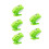 5Pcs Clockwork Jumping Frogs Plastic Educational Toys For Kids 9